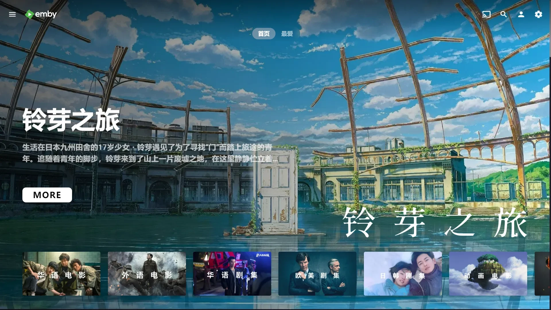 Emby:首页轮播图-主机地图,一站式 VPS 主机性能与线路测评