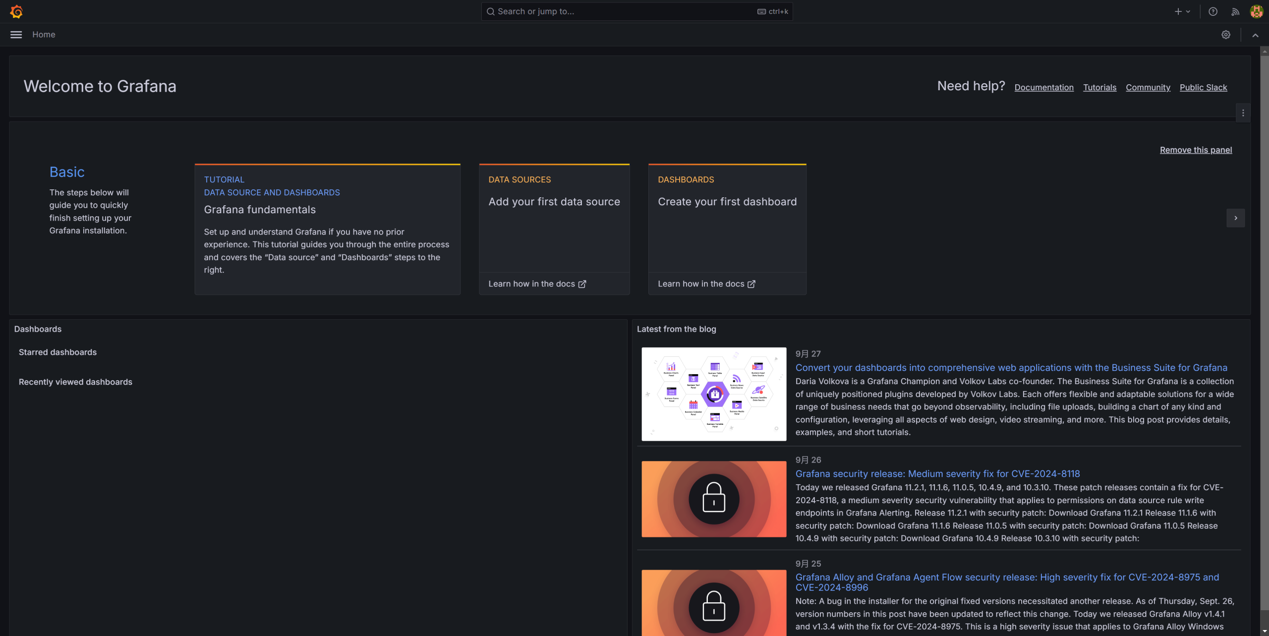 Visit-Grafana